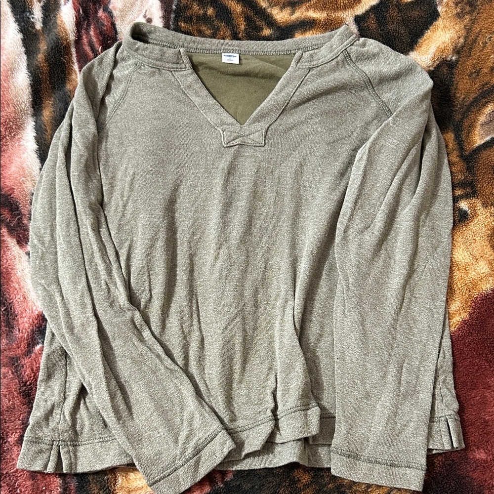 Old Navy Olive Green Blouse
